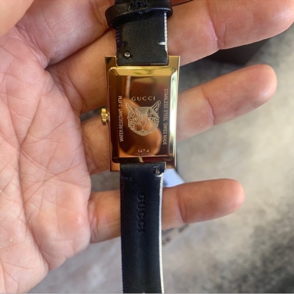 Gucci G- Frame Logo Red White Blue Watch YA147405 - Picture 7 of 15